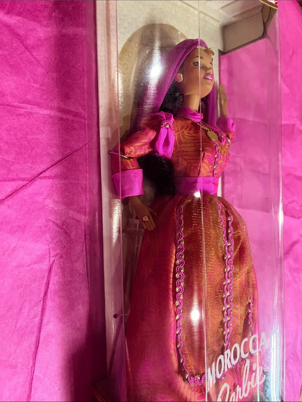 1998 Moroccan Barbie Dolls of the World Collection Traditional Dress NRFB